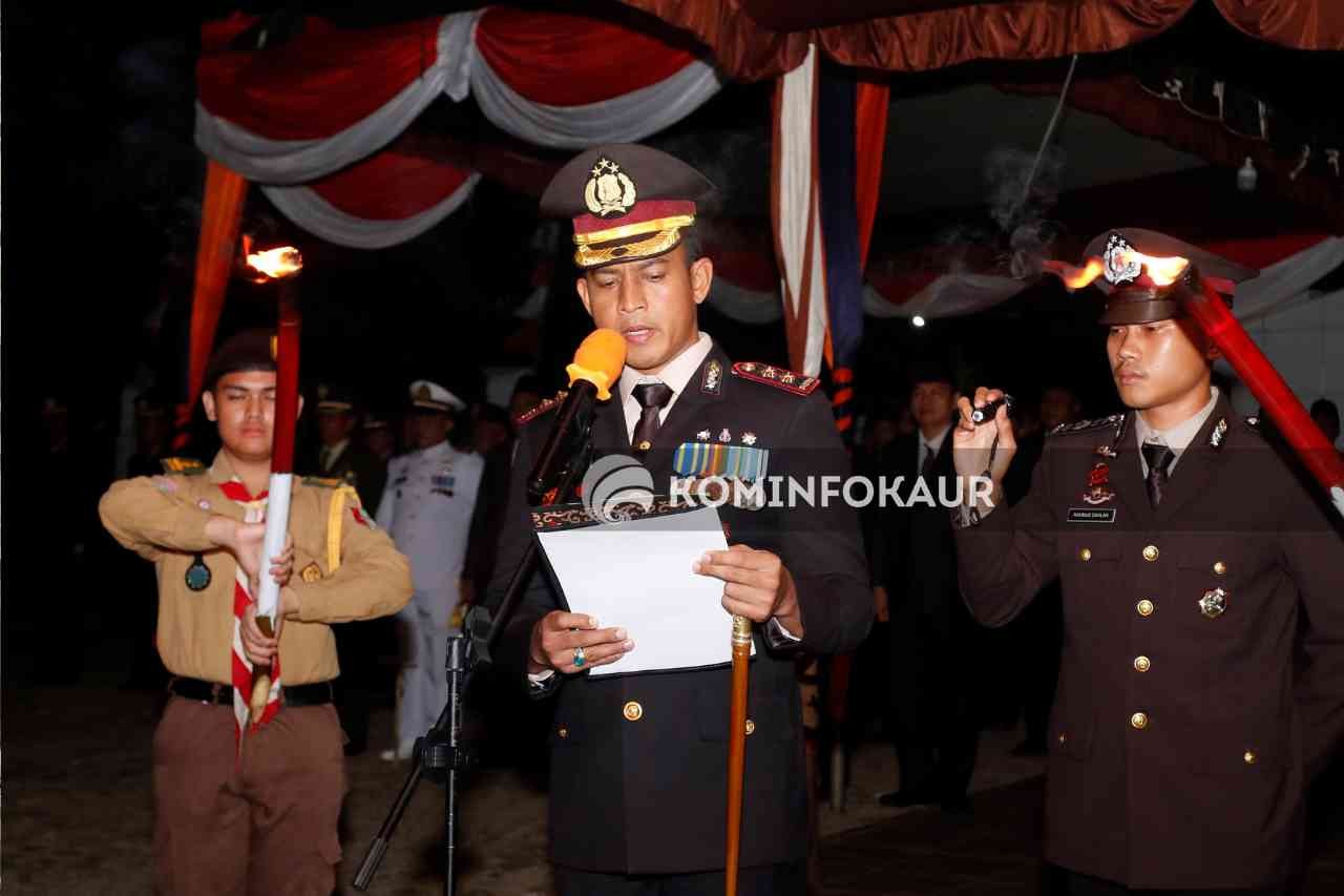 Renungan Suci, Kapolres : Kita Punya Kewajiban Meneruskan Perjuangan Para Pejuang