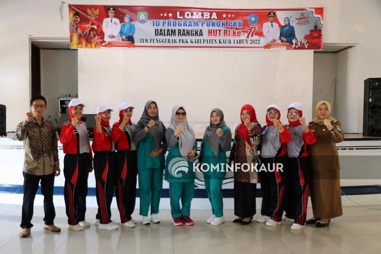  Semarakkan HUT ke-77 RI, TP PKK Gelar Lomba Mars PAAredi dan Tiktok Kesehatan
