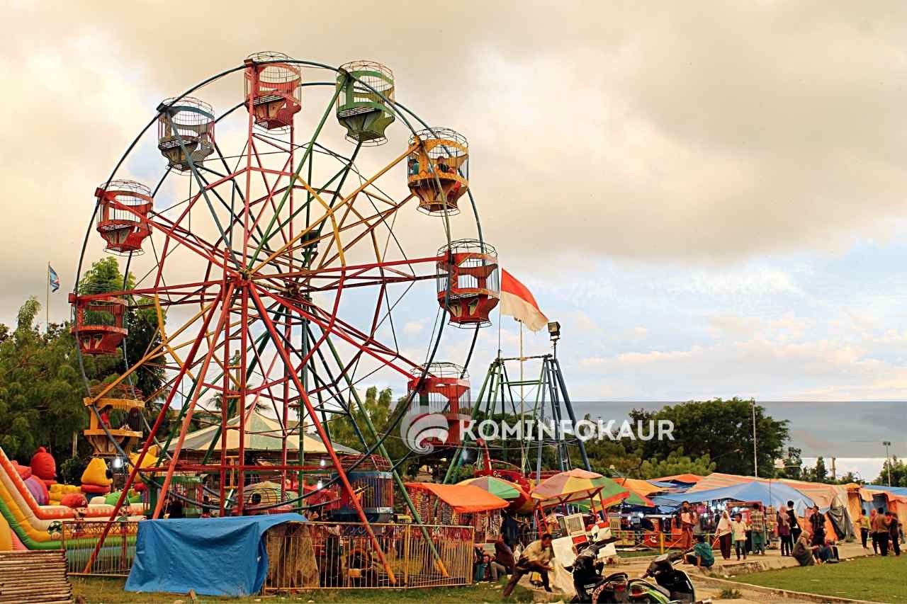 Pasar Malam Meriahkan HUT ke-77 Kemerdekaan RI