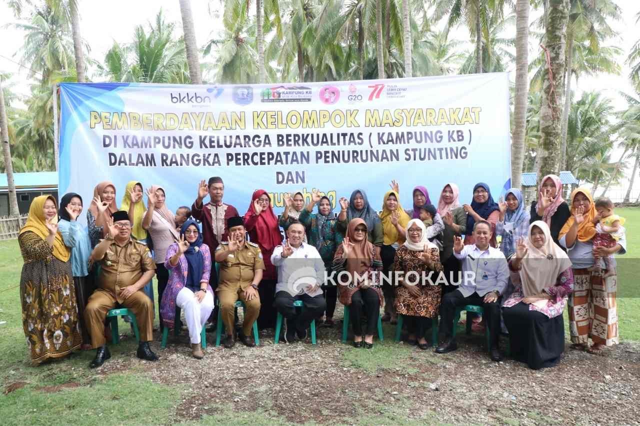 Launching Kampung KB dan Dashat, Wabup : Target 2024 Kaur Zero Stunting