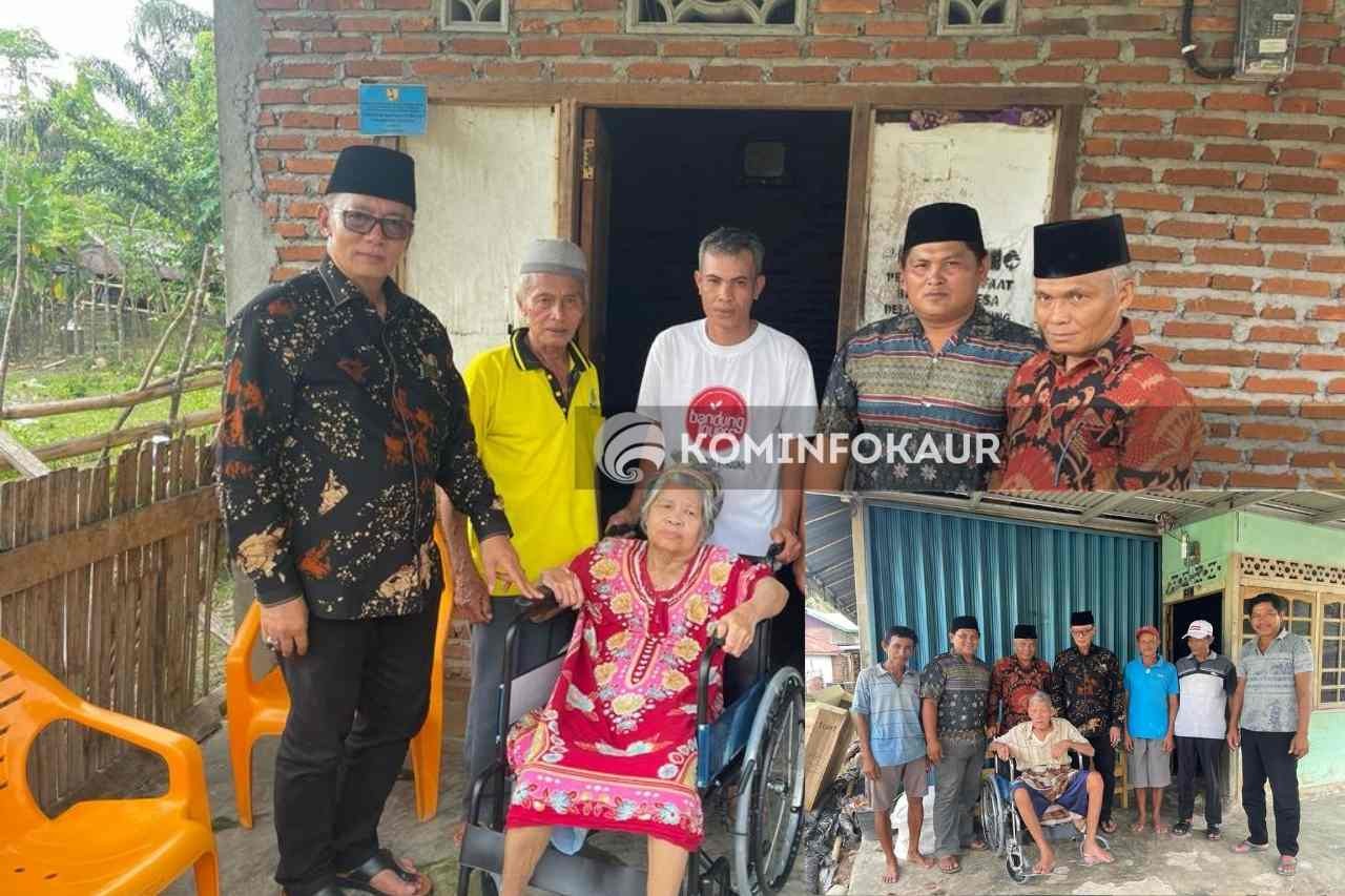 Bupati Serahkan Bantuan Kursi Roda