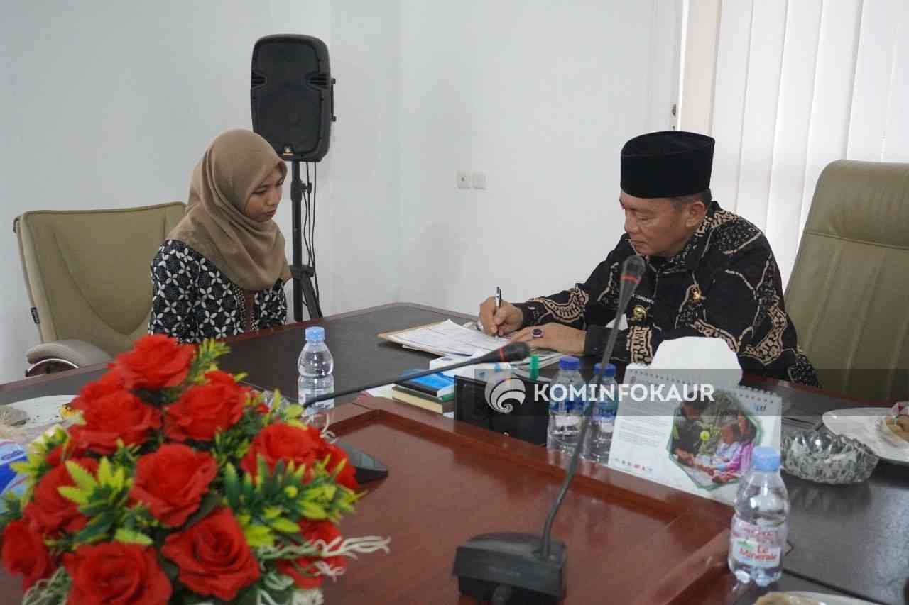 Bupati Ajak Masyarakat Kaur Sukseskan Regsosek 2022