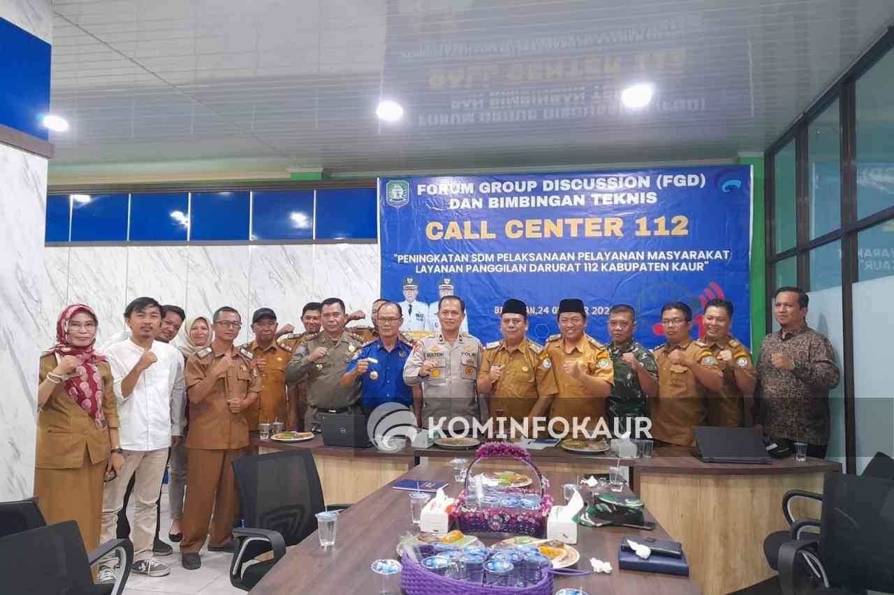 Gelar FGD, Layanan Call Center 112 Siap Diluncurkan 