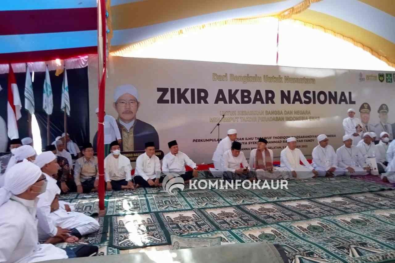Wakil Bupati Kaur Hadiri Zikir Akbar Nasional di Bengkulu Selatan