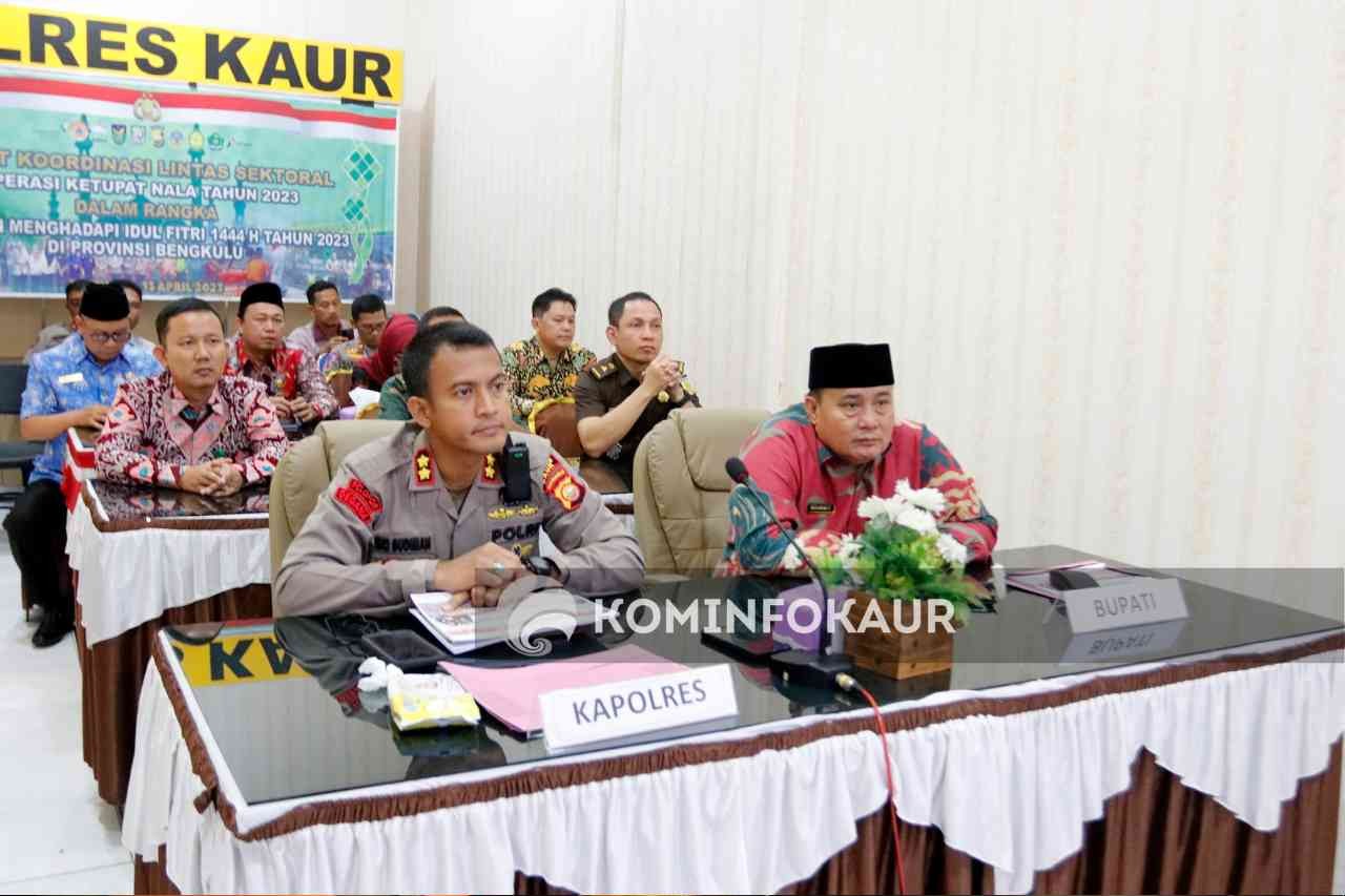 Persiapan Ops Ketupat Nala 2023, Polda Bengkulu Gelar Rakor Lintas Sektoral