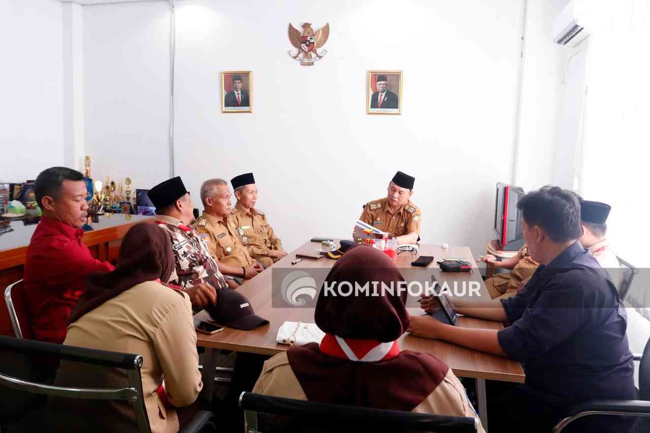 Tuan Rumah Jamda 2024, Kwarcab 0706 Kaur Rapat Persiapan