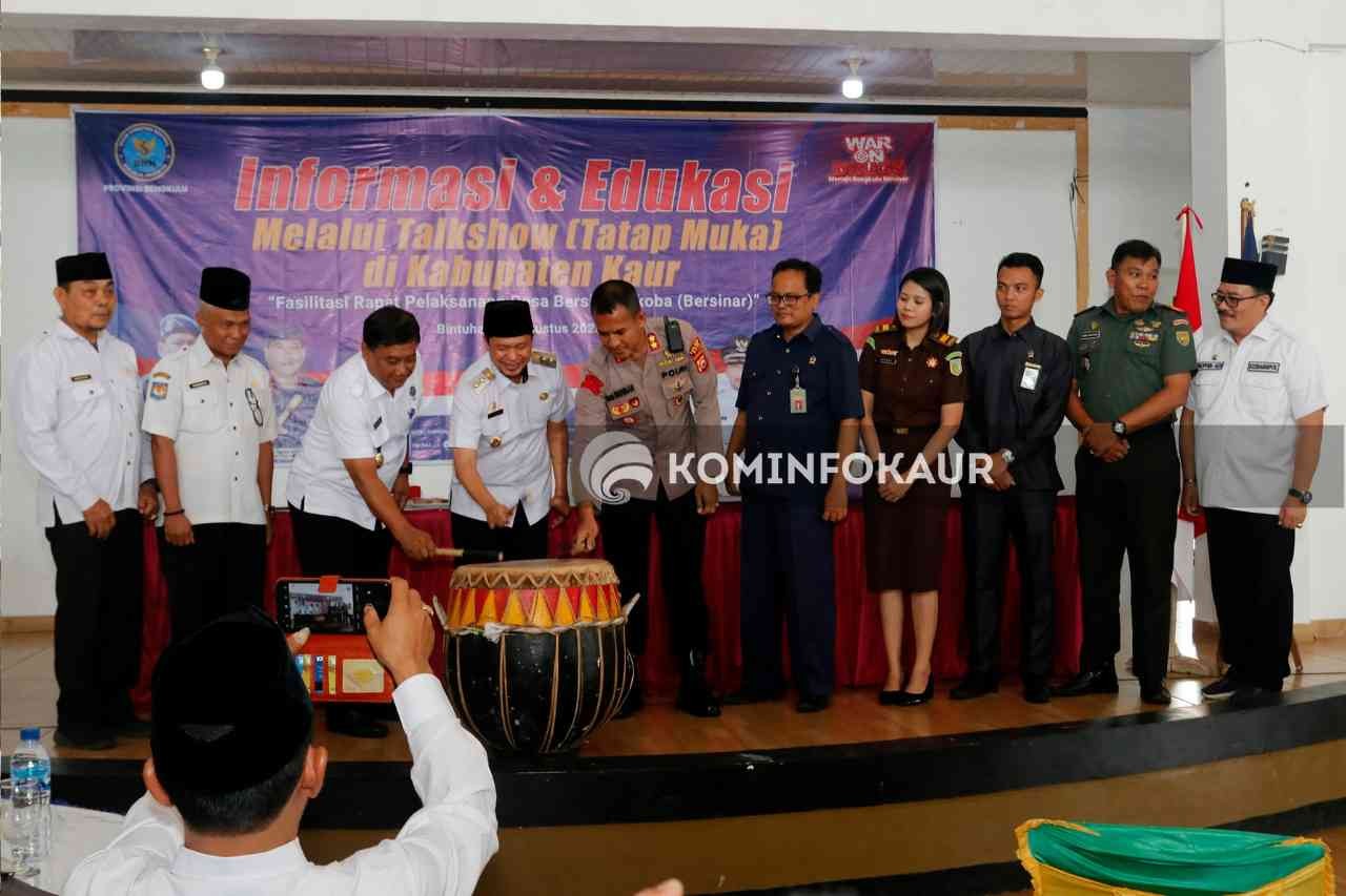 Wujudkan Kaur  Bersinar, BNNP Edukasi P4GN
