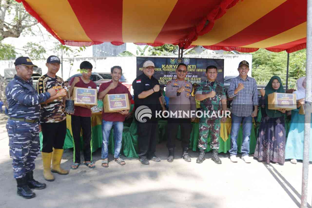 Peringati Hari Juang Kartika TNI AD Ke-78, Kodim 0408/BSK Gelar Karya Bakti