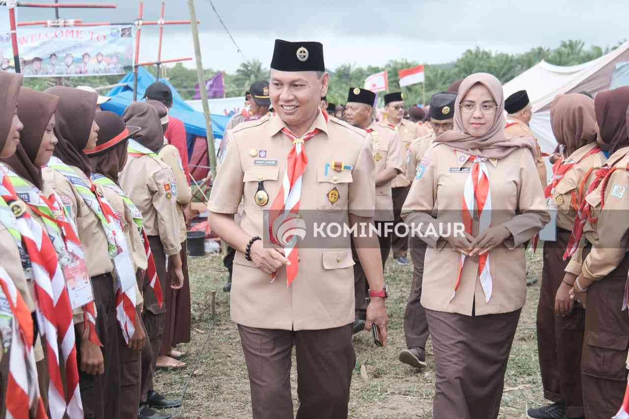 Ratusan Pramuka Penggalang Ikut Kemah Jambore Cabang