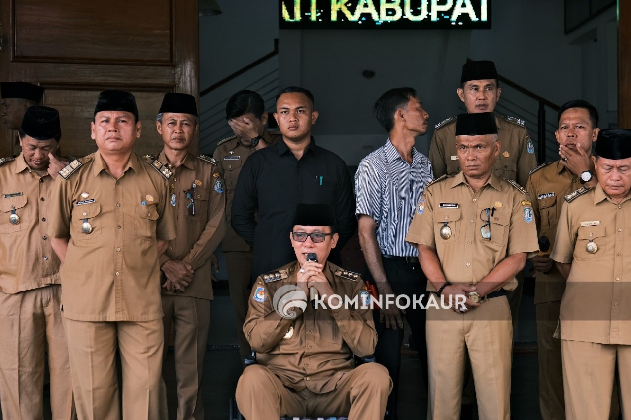Apel Bersama Pasca Libur Idul Fitri 1445 H, Bupati Lismidianto Sampaikan Ini